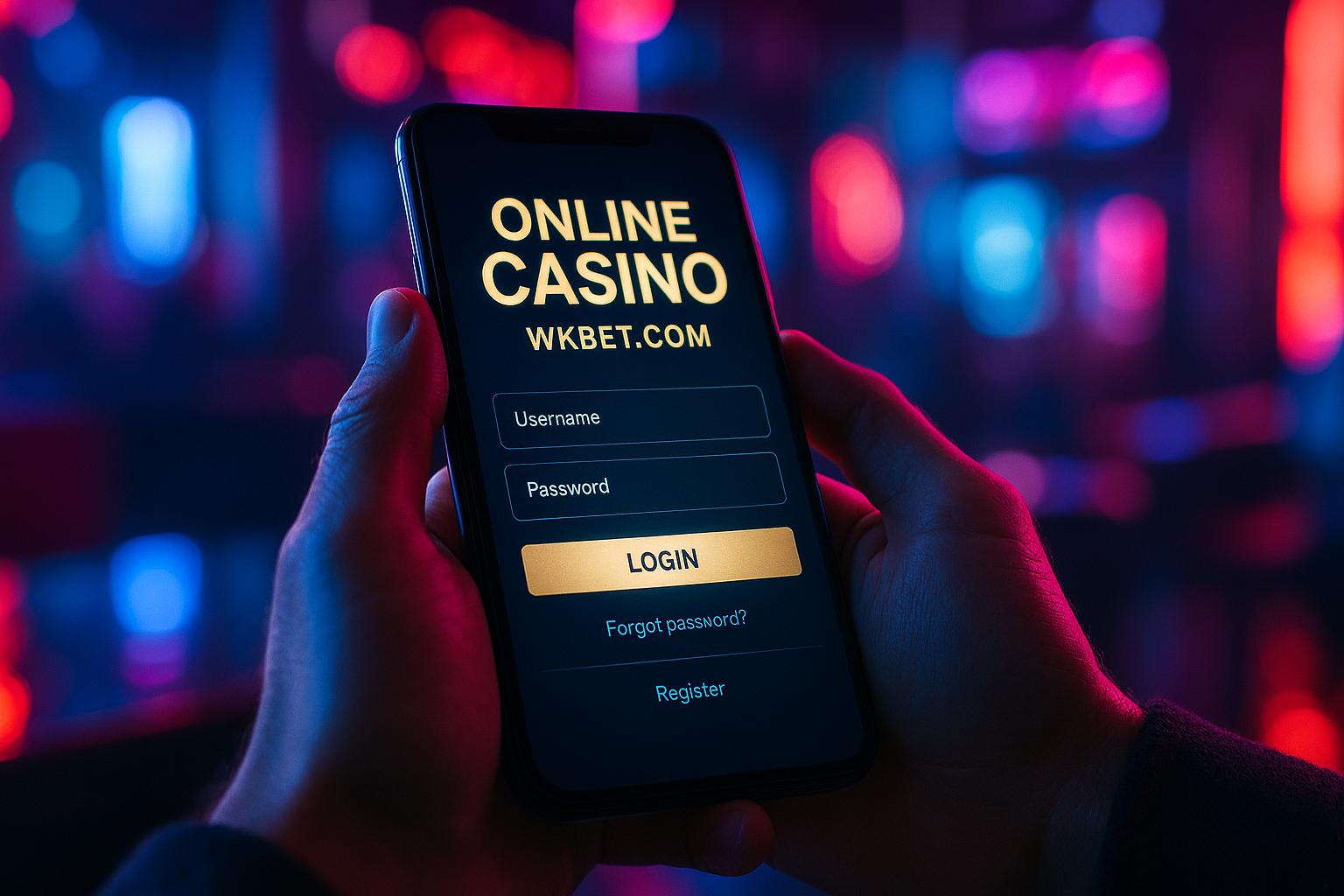 Criar uma nova Conta no plataforma WKBET.COM